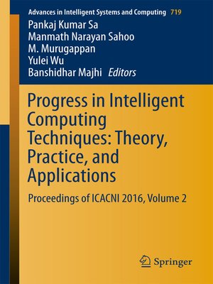 cover image of Progress in Intelligent Computing Techniques